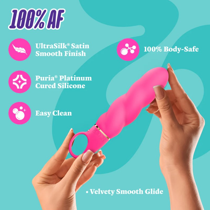 ipx7 waterproof vibrator in bathroom setting
