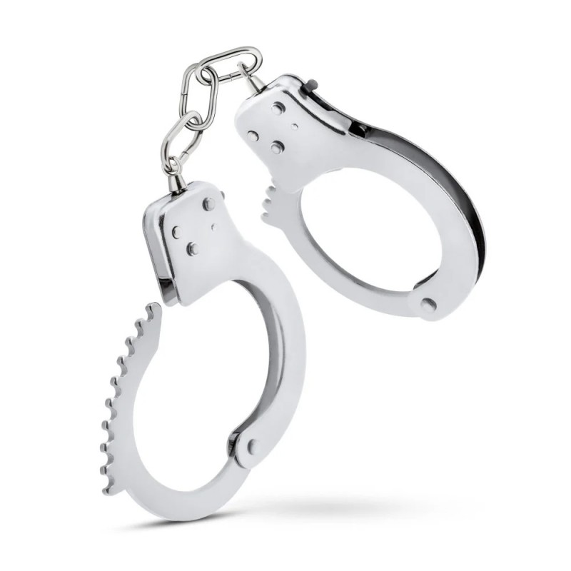 model wearing lightweight cuffs with adjustable wrist sizing