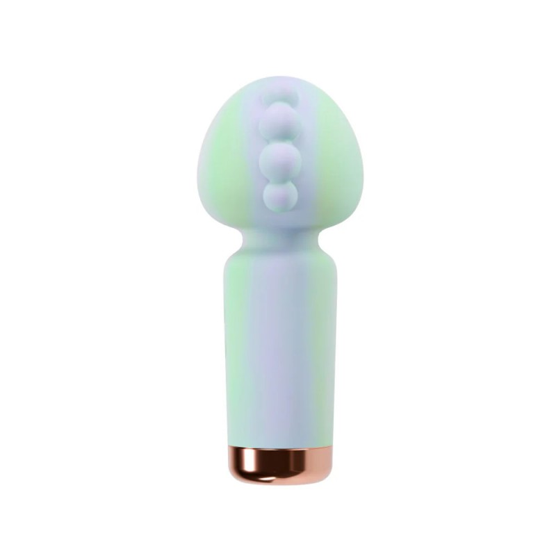 blush play with me unicorn dreams silicone wand clitoral vibrator easy to use
