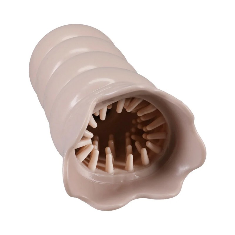 doc johnson fantasy fuckers the worm pocket pussy male masturbator  hundreds of flexible teeth