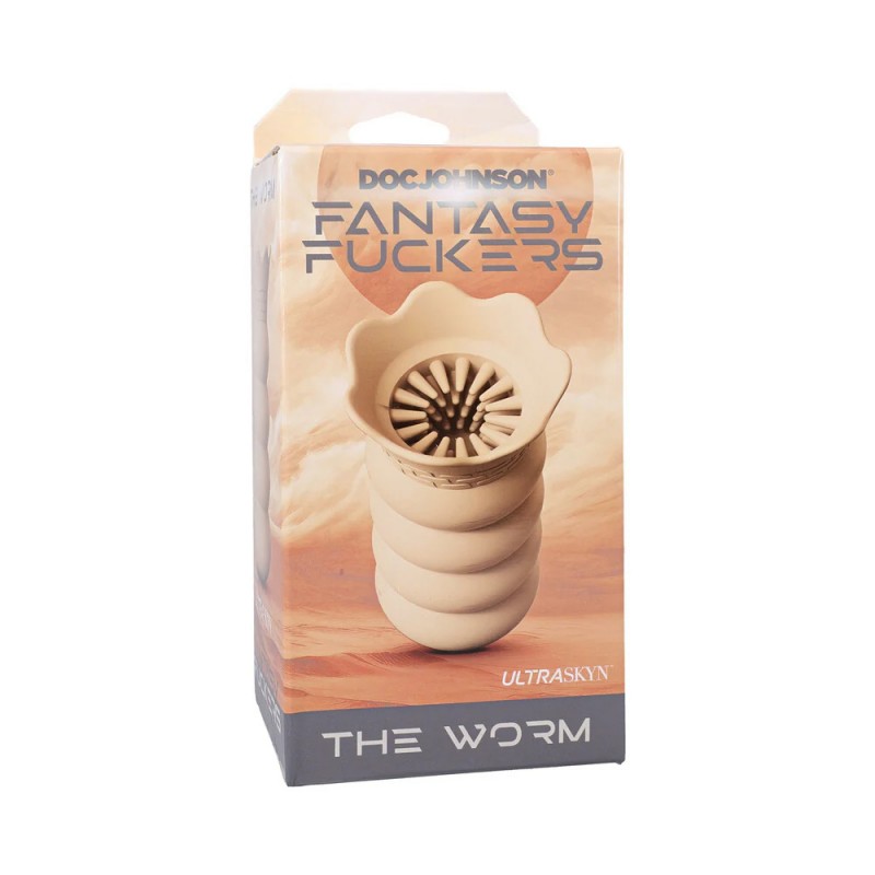 doc johnson fantasy fuckers the worm pocket pussy male masturbator with exquisite package