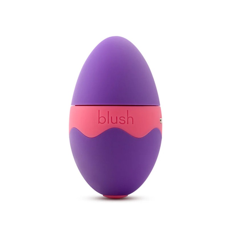 blush aria flutter tongue flicking silicone rechargeable clitoral stimulator