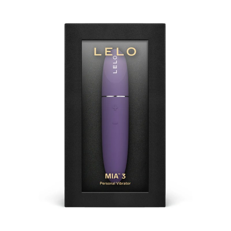 lelo mia 3 personal silicone lipstick clitoral bullet vibrator with exquisite package