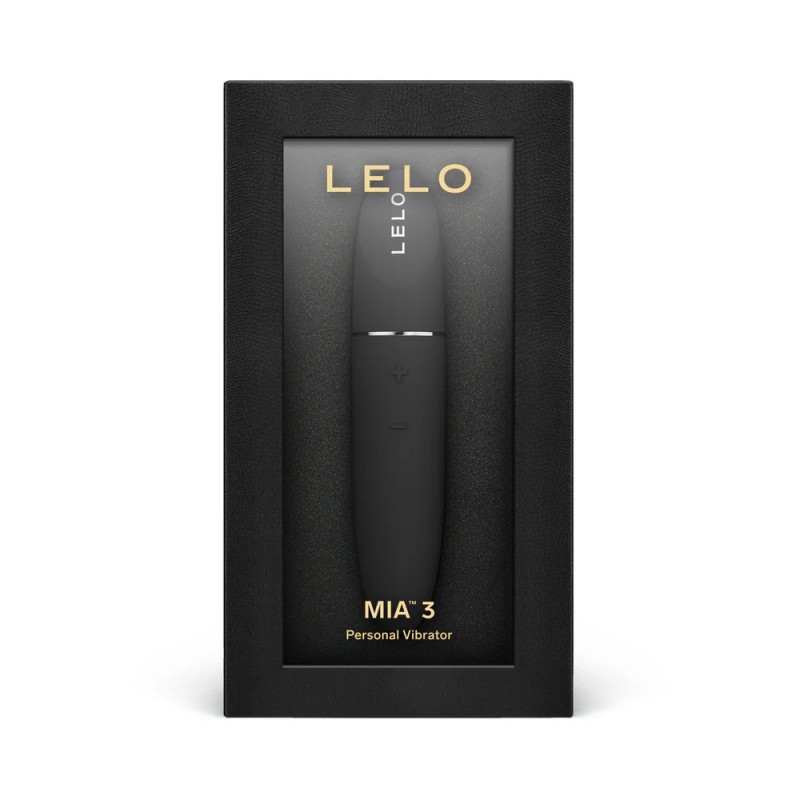 lelo mia 3 personal silicone lipstick clitoral bullet vibrator with exquisite package