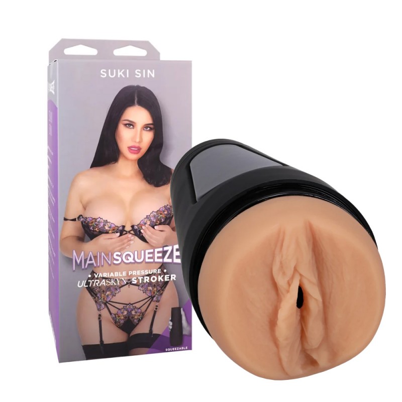 doc johnson signature strokers suki sin ultraskyn pocket pussy pornstar masturbator with exquisite package