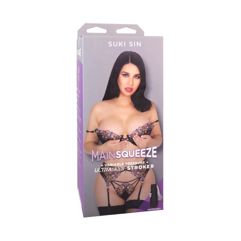 doc johnson signature strokers suki sin ultraskyn pocket pussy pornstar masturbator unique internal texture