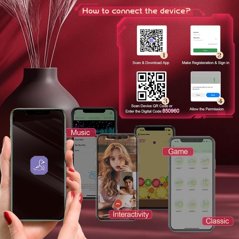 long-distance app remote control interface