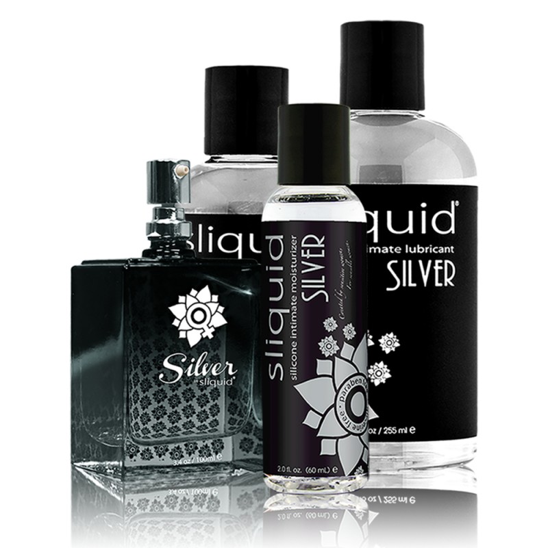sliquid naturals silver silicone lubricant glycerine paraben free