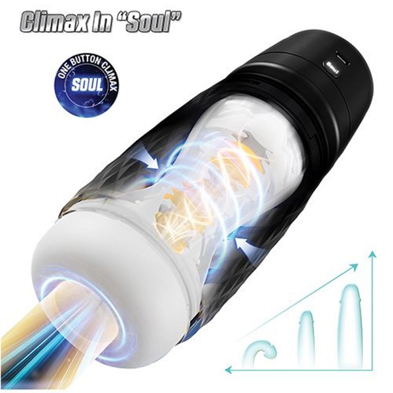 discreet portable masturbator in travel case