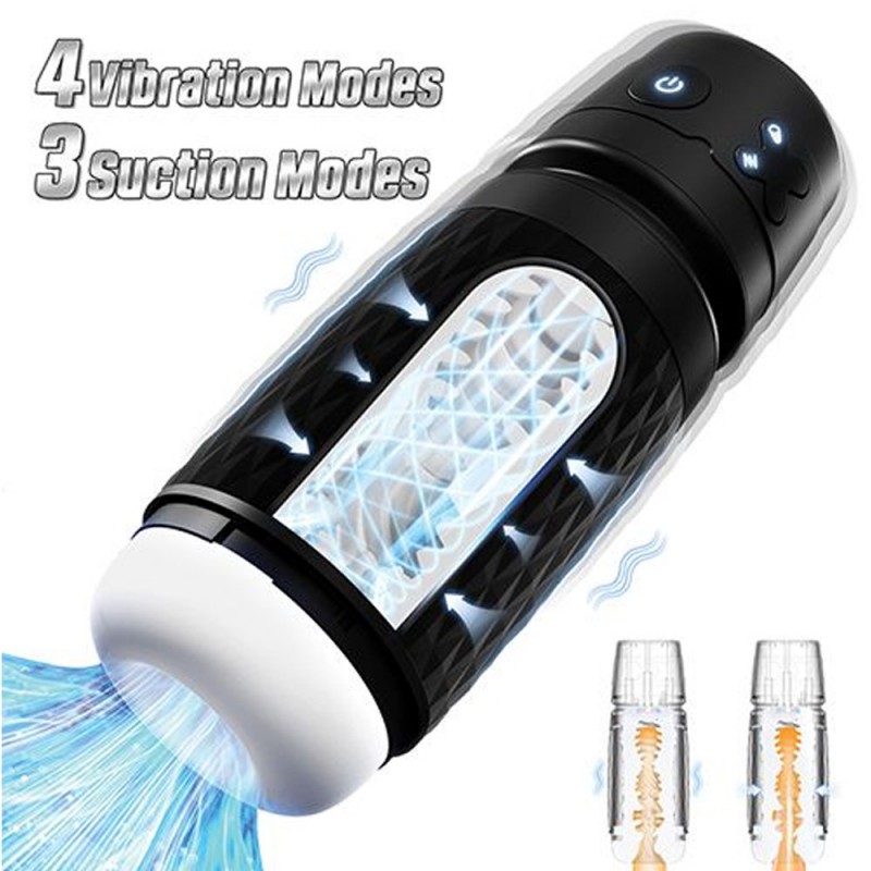 easy-clean masturbator with removable parts
