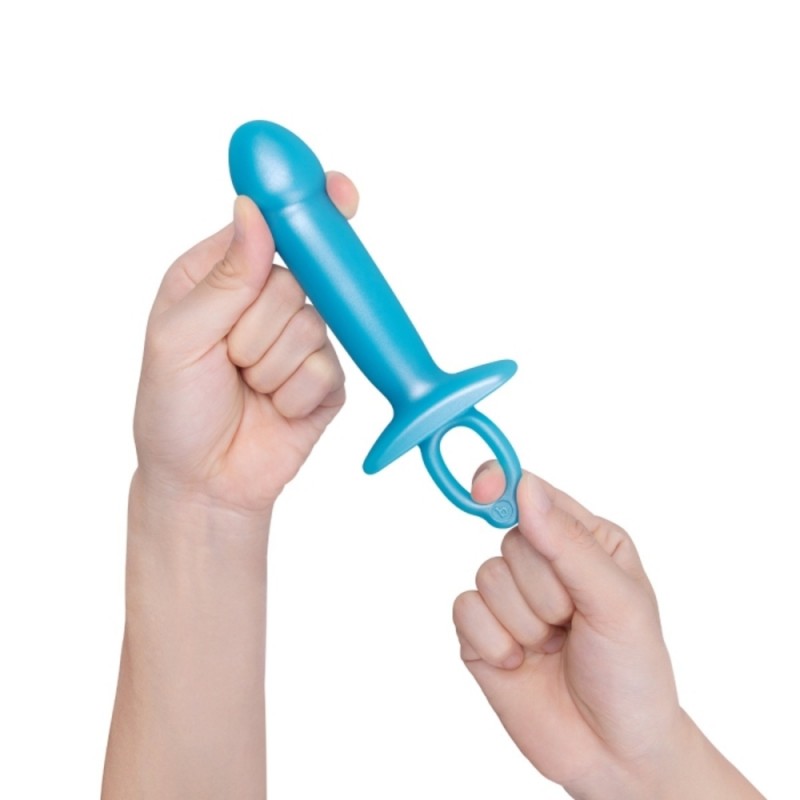 b-vibe butties lil dil silicone anal dildo butt toy with finger ring easy to use