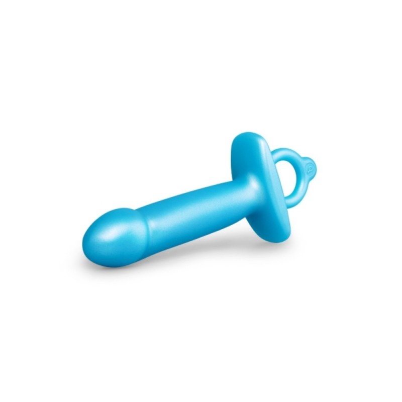 b-vibe butties lil dil silicone anal dildo butt toy with finger ring premium silicone