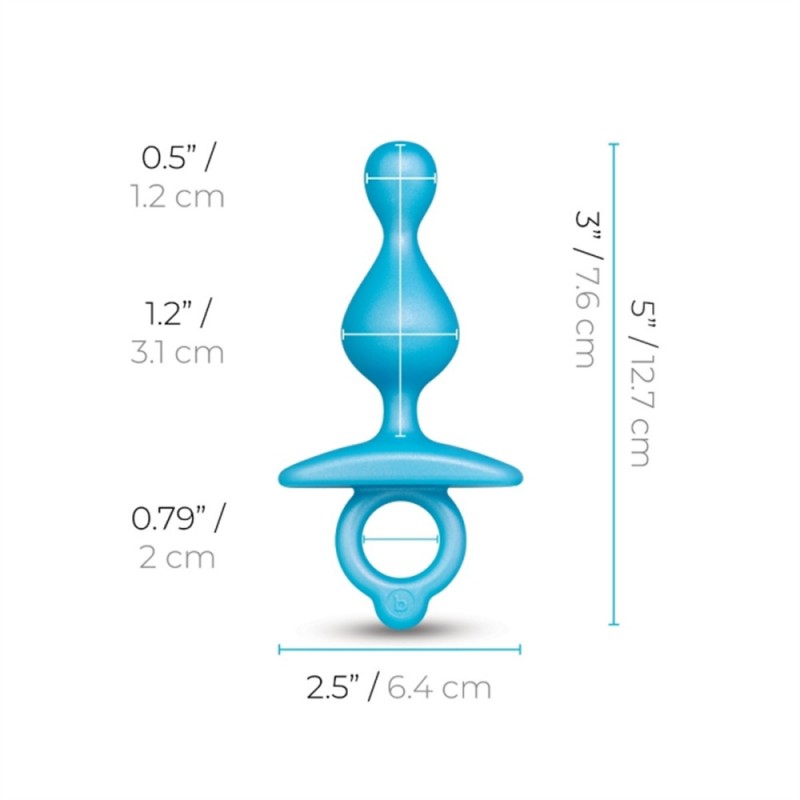 b-vibe butties pop beaded silicone butt plug anal beads  delicious curves