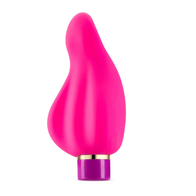 blush aria epic af curved fuchsia silicone clitoral vibrator