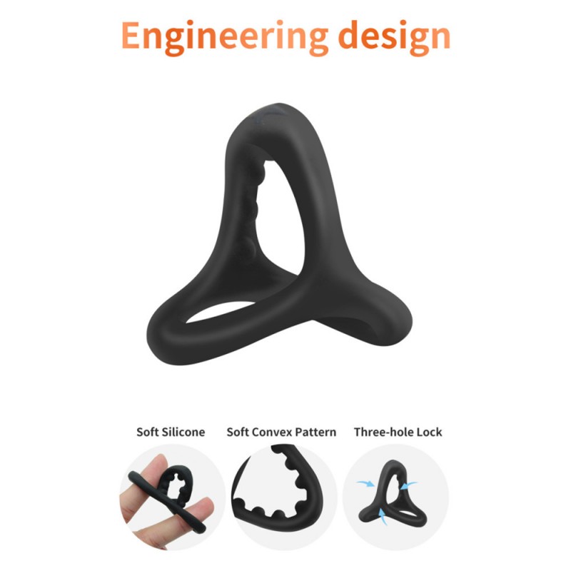 venusfun shark cock ring silicone penis rings for long lasting male sex