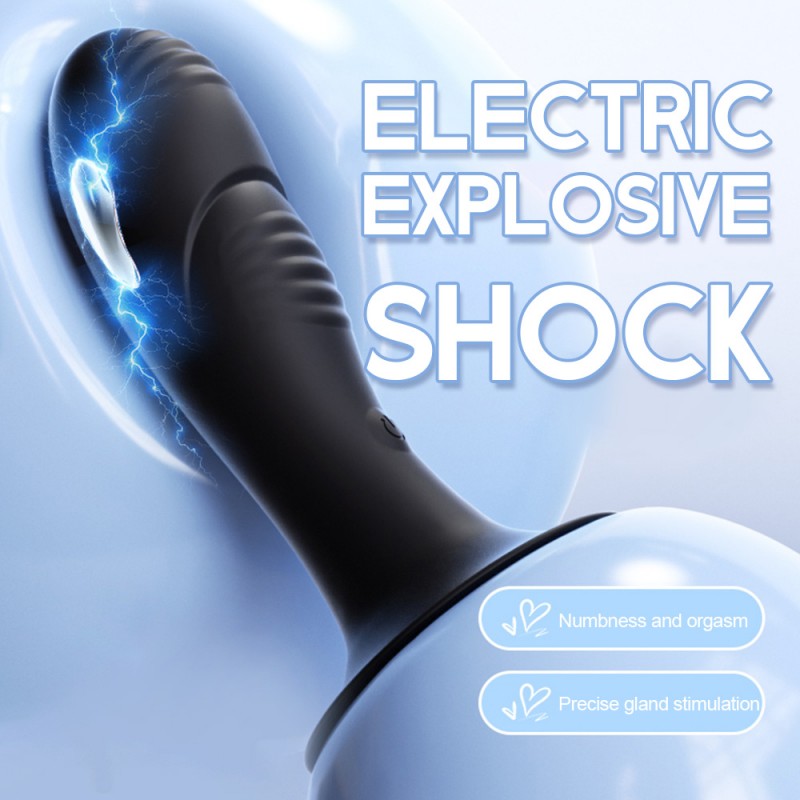 venusfun roselex electric shock anal plug prostate massager with suction cup venusfun roselex electric shock anal plug prostate 