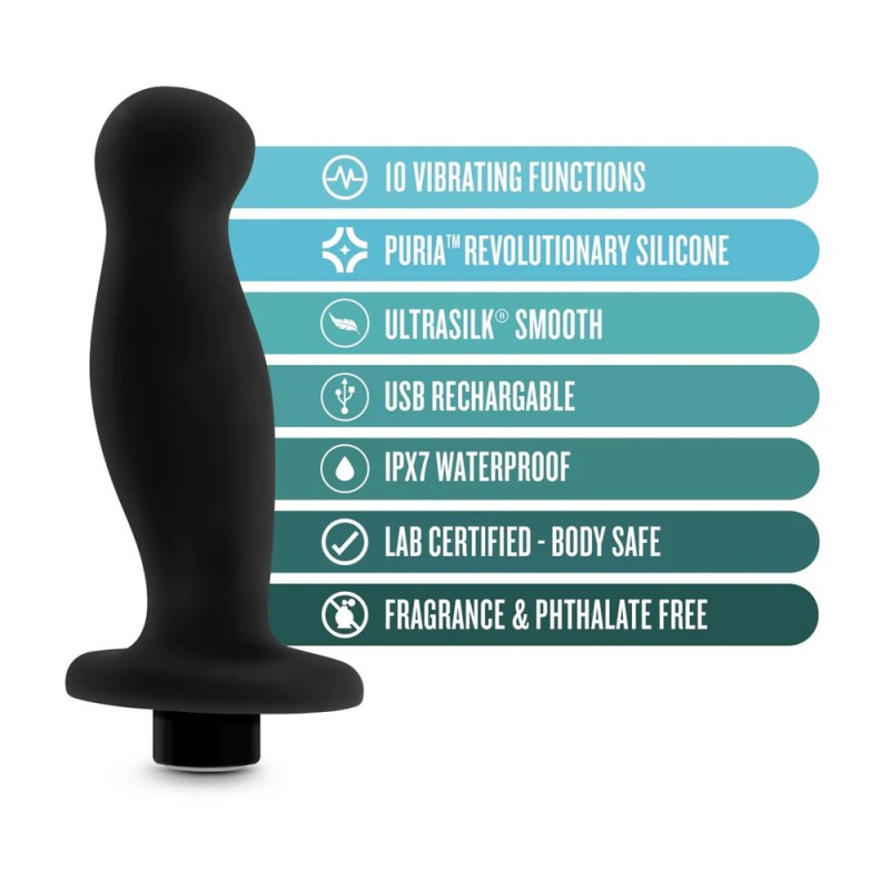 blush anal adventures platinum silicone prostate massager 02 ipx7 waterproof