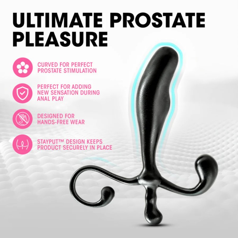 blush anal adventures platinum silicone prostate stimulator best prostate massager