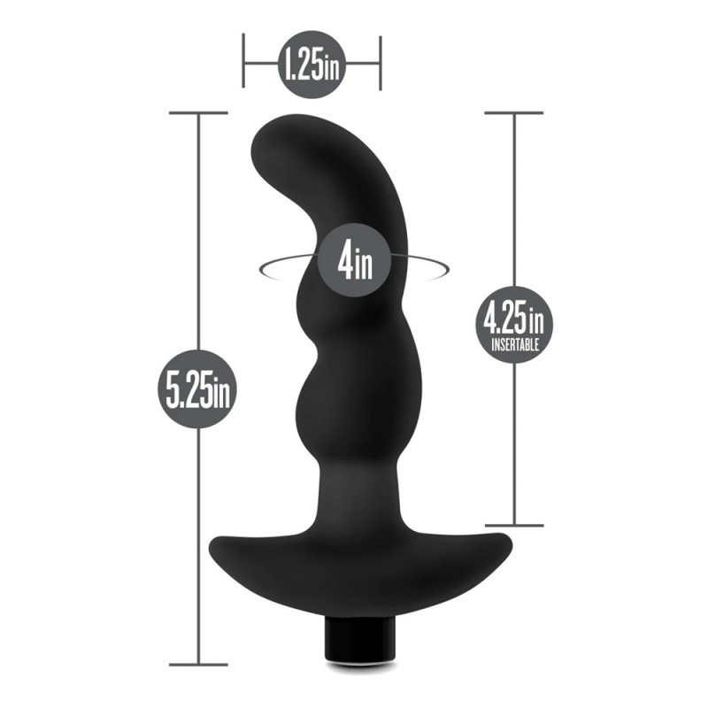 blush anal adventures platinum silicone vibrating prostate massager 03 best anal toys suitable for everyone