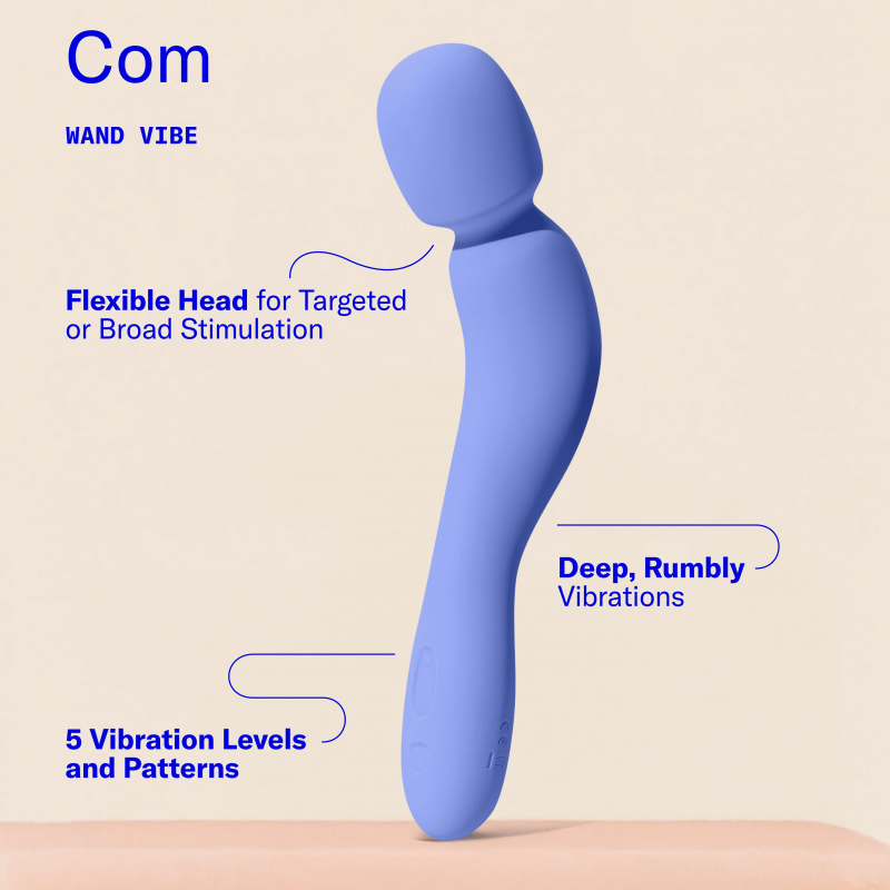 dame com periwinkle wand vibrator