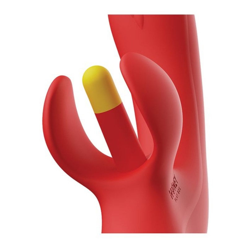 honey play box fortexa kinky finger flapping clit g-spot vibrator with app control body-safe silicone
