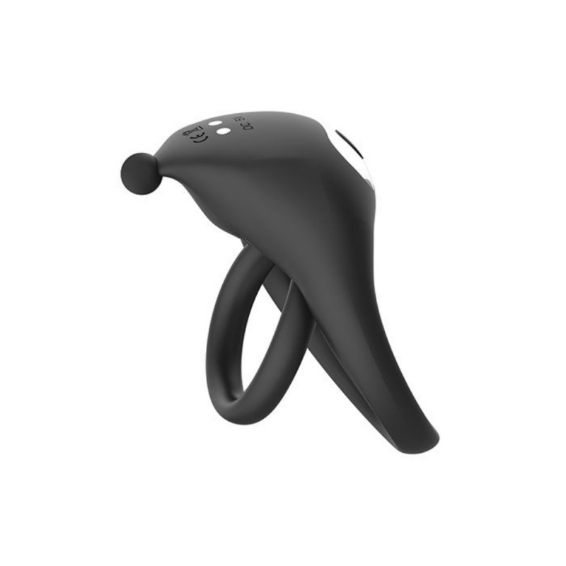 nasstoys cock power silicone pleasure double rings cock ring with remote control
