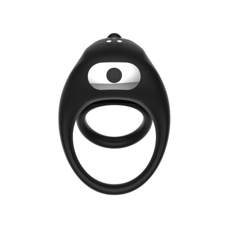nasstoys cock power silicone pleasure double rings cock ring with remote control