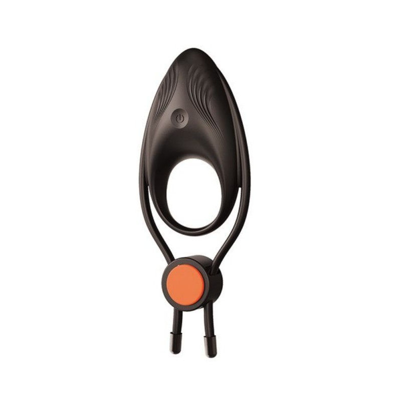 nasstoys cockpower vibrating silicone penis ring wiht adjustable cock tie suitable for beginners