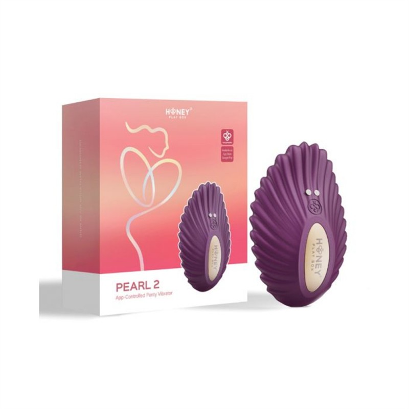 honey play box pearl 2 clitoral wearable panty vibrator with app control exquisite package