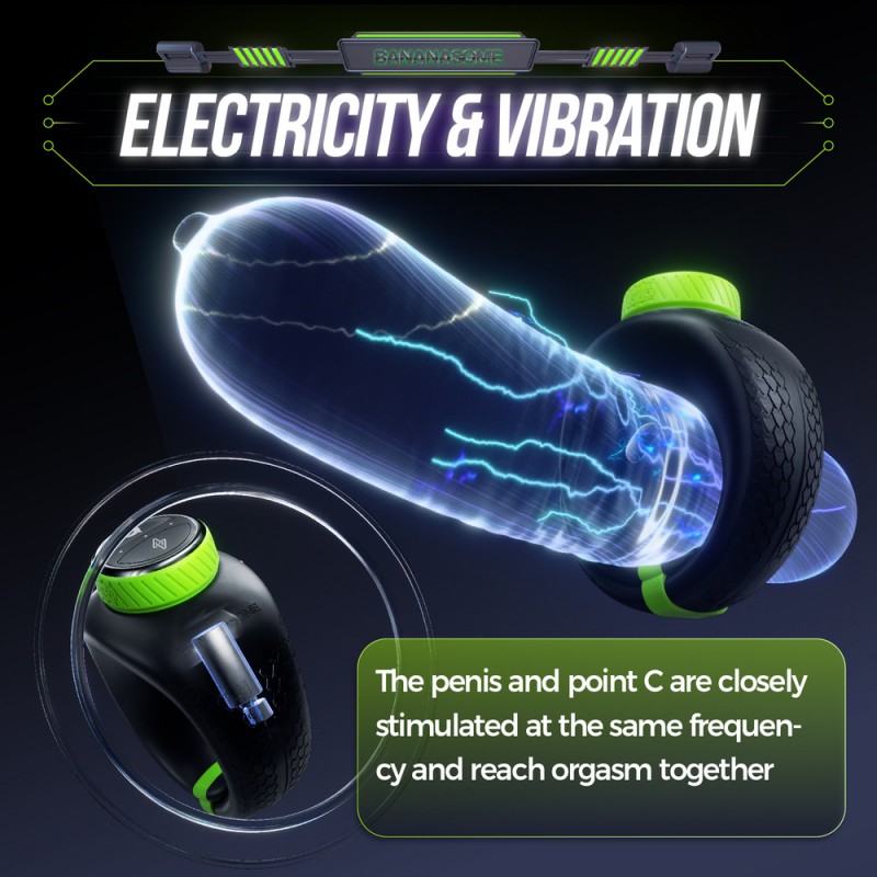 venusfun lustdragon-s1 cock rings with electric pulse vibration best seller
