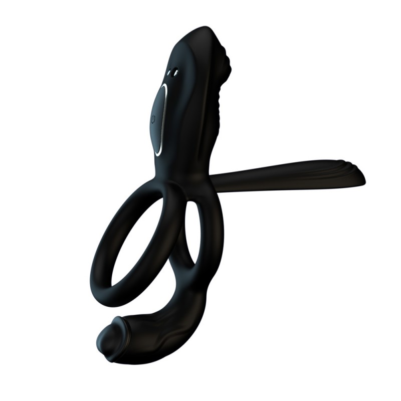 venusfun silicone double vibrating clitoral stimulator penis ring 2 motors with remote control best penis ring