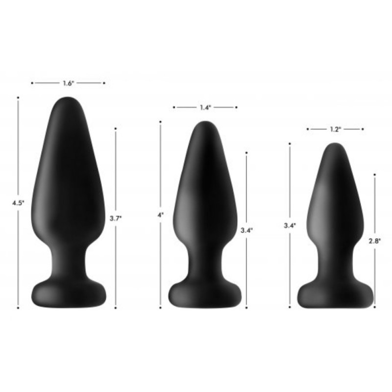 booty sparks led glowing butt plug silicone anal sex toy best quality