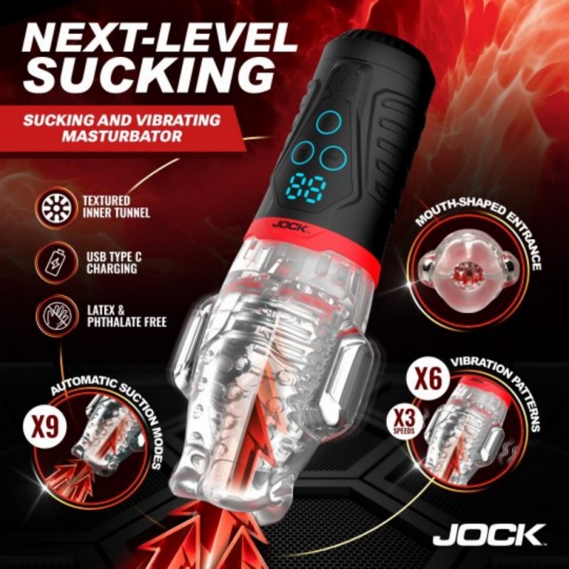 jock male masturbator power suck deep throat vibrating suction cheap sex toy