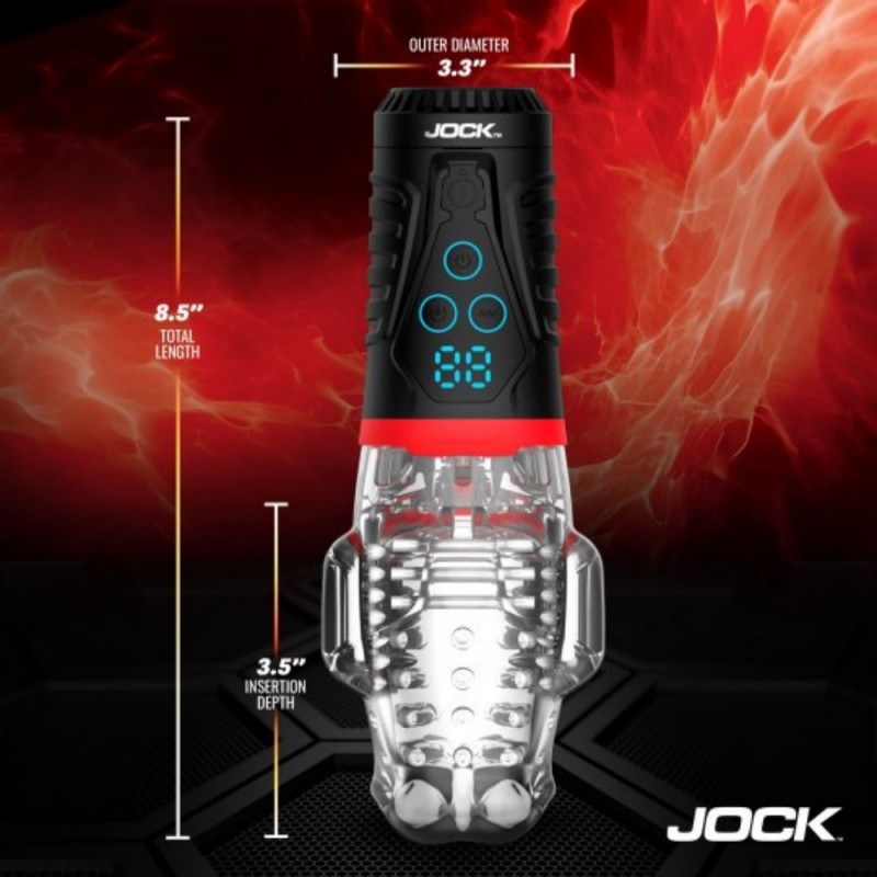 jock male masturbator power suck deep throat vibrating suction male toy nice experience