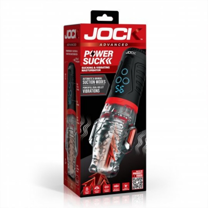 jock male masturbator power suck deep throat vibrating suction male toy waterproof