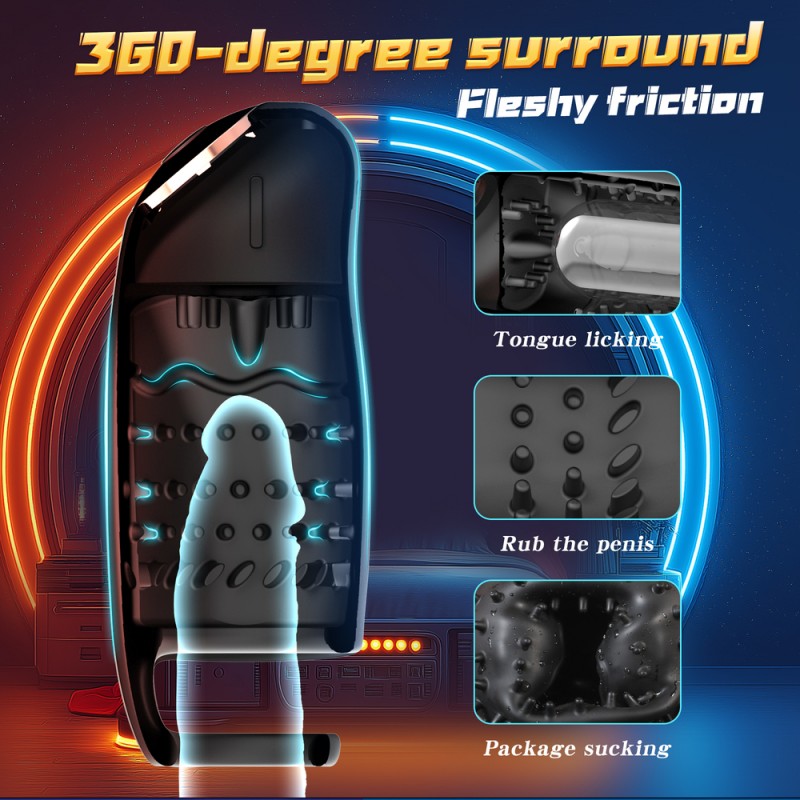 venusfun dual-motor penis massager automatic masturbators silicone