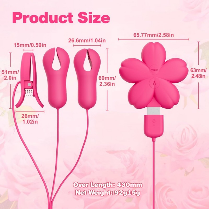 milo breast clamp clitoral vibrator cheap toy