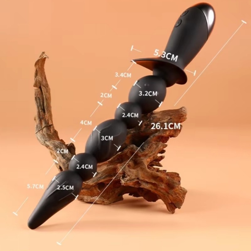 venusfun mizzzee vibrating anal bead prostate stimulator anal plug suitable for beginners
