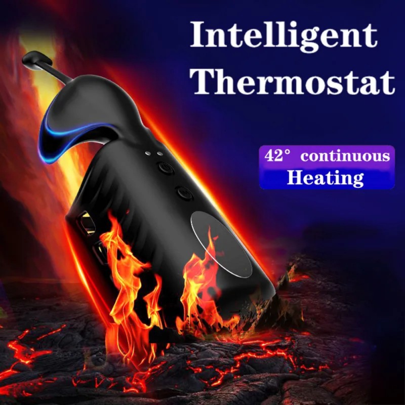 venusfun penis extender exerciser testicle stimulator automatic masturbator heating function