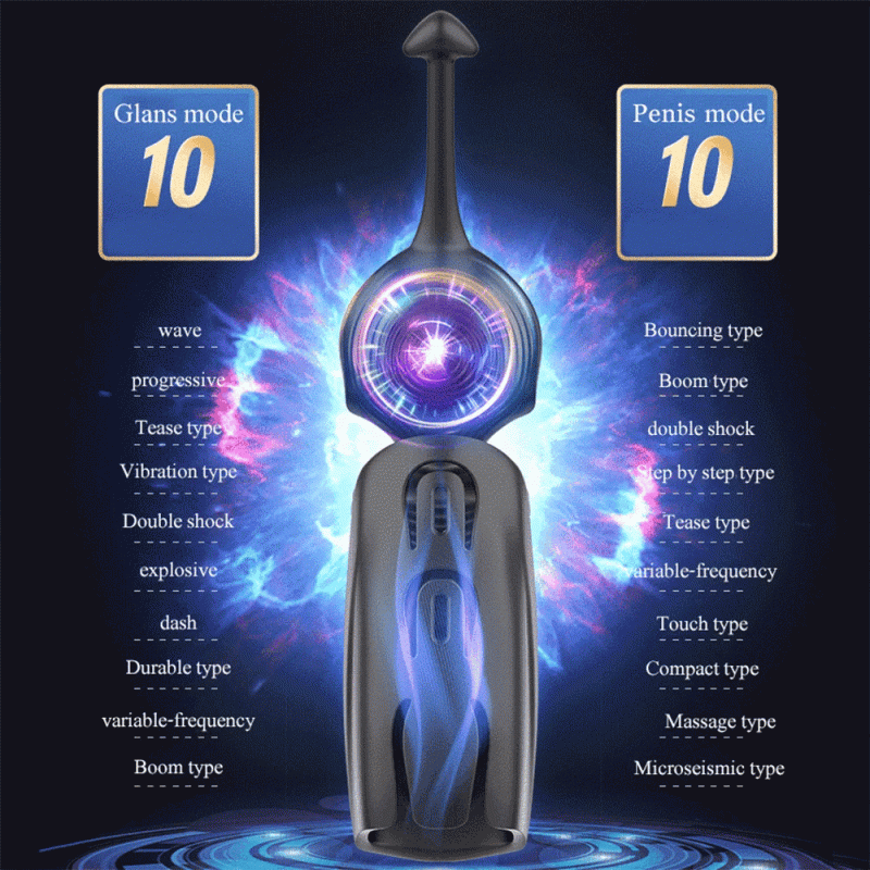 venusfun penis extender exerciser testicle stimulator automatic masturbator 100vibrations