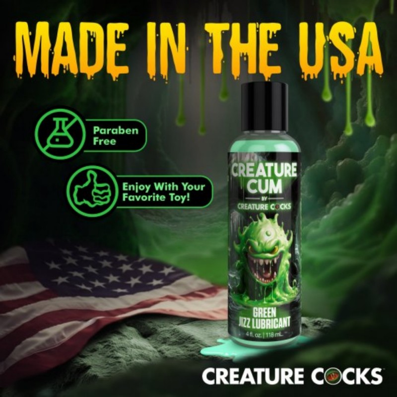 xr brand creature cum green jizz lubricant great quality