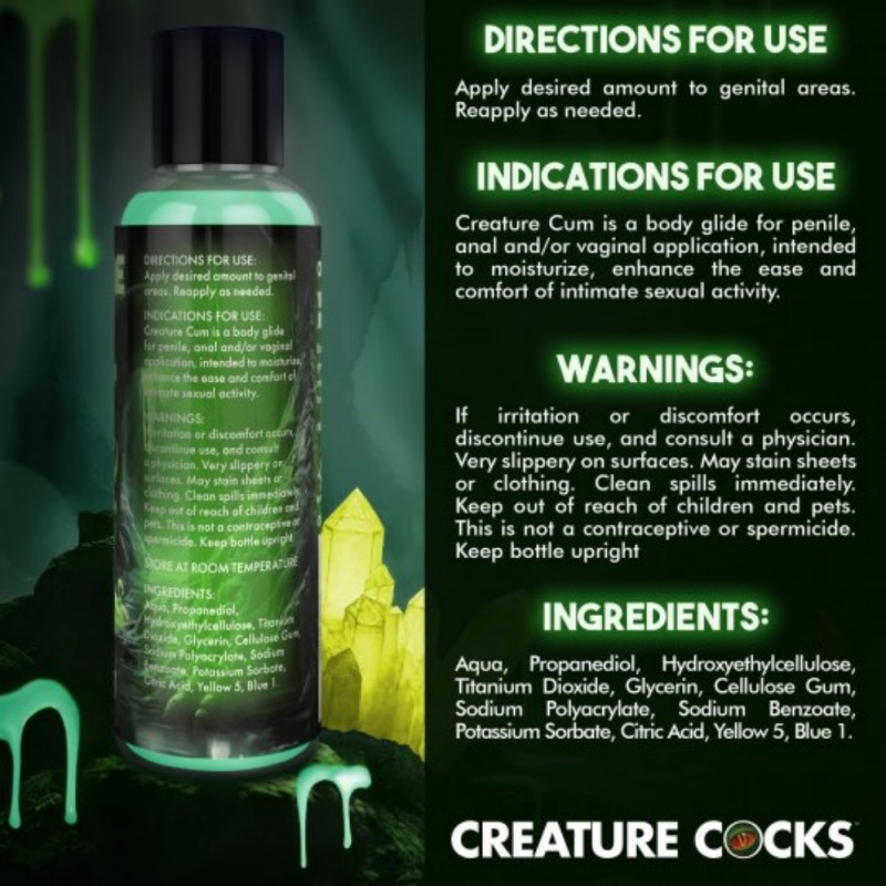 xr brand creature cum green jizz lubricant nice touch