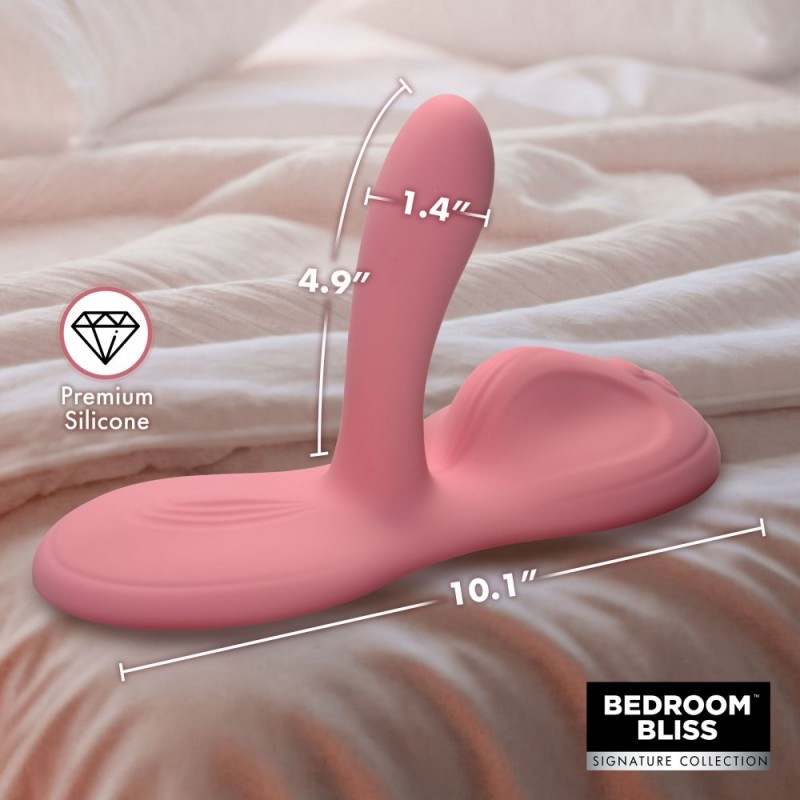 waterproof pink silicone grinder in hand