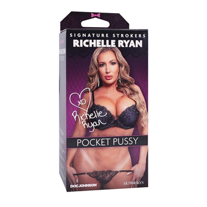 doc johnson signature strokers ultraskyn pocket pussy easy clean