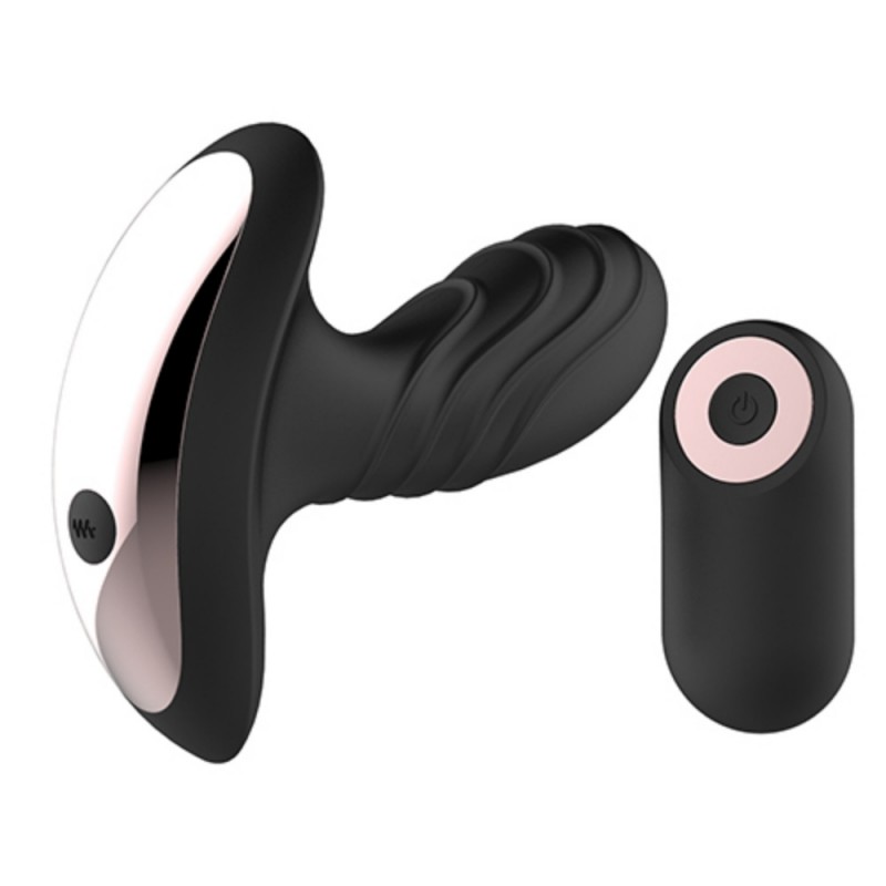 gender x fluid buzz silicone anal vibrator butt plug waterproof