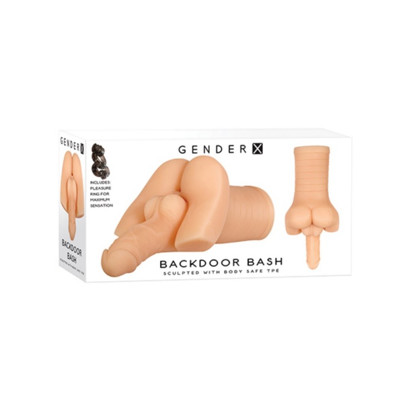 gender x backdoor bash stroker tpe anal fleshlight waterproof