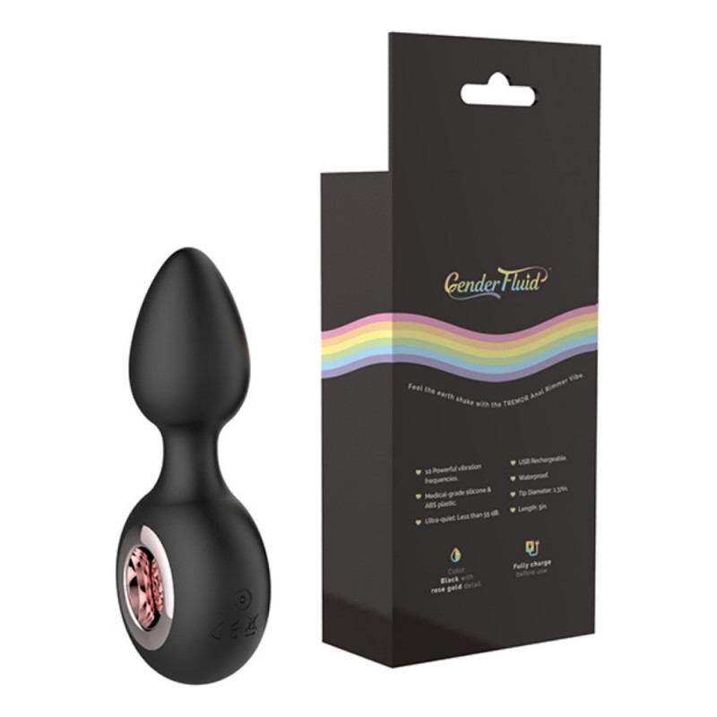 gender x fluid tremor ring plug anal vibrator best toy