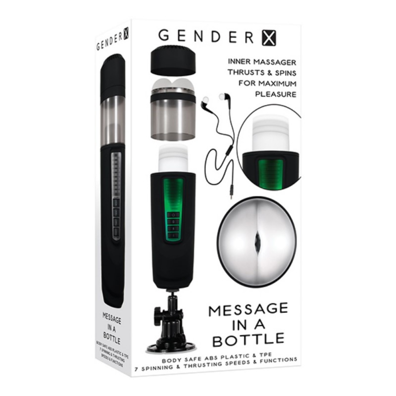 gender x message in a bottle inner massager male masturbator new experience