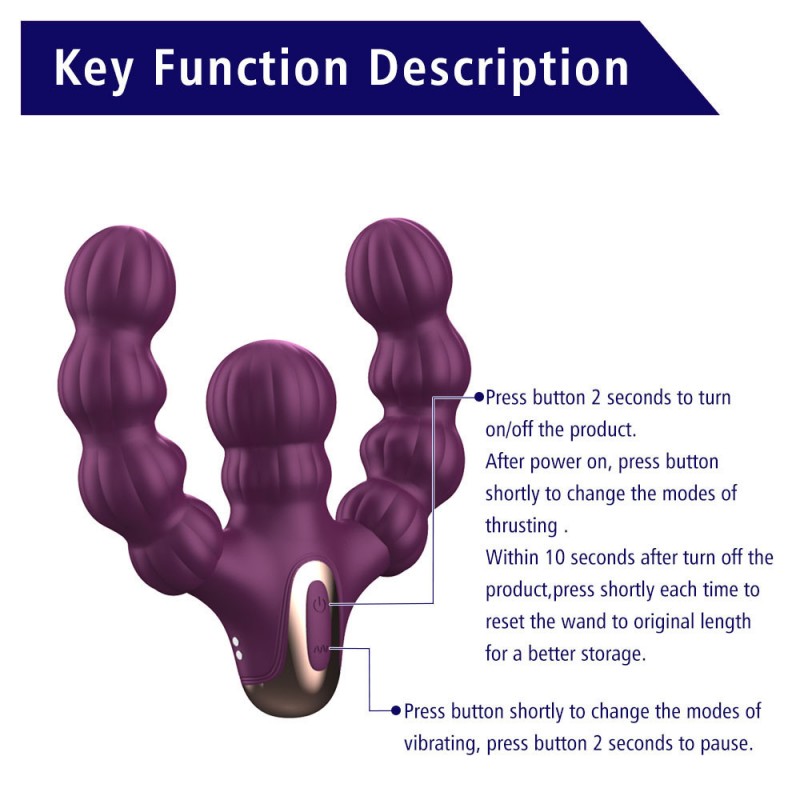 venusfun dual ended anal beads easy clean