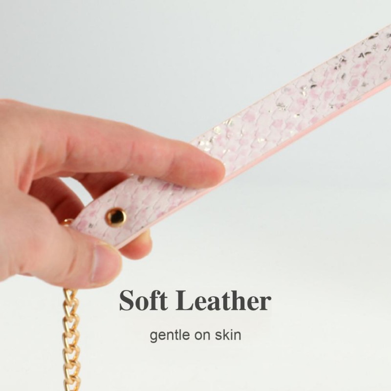 venusfun pink bondage leash set safe material
